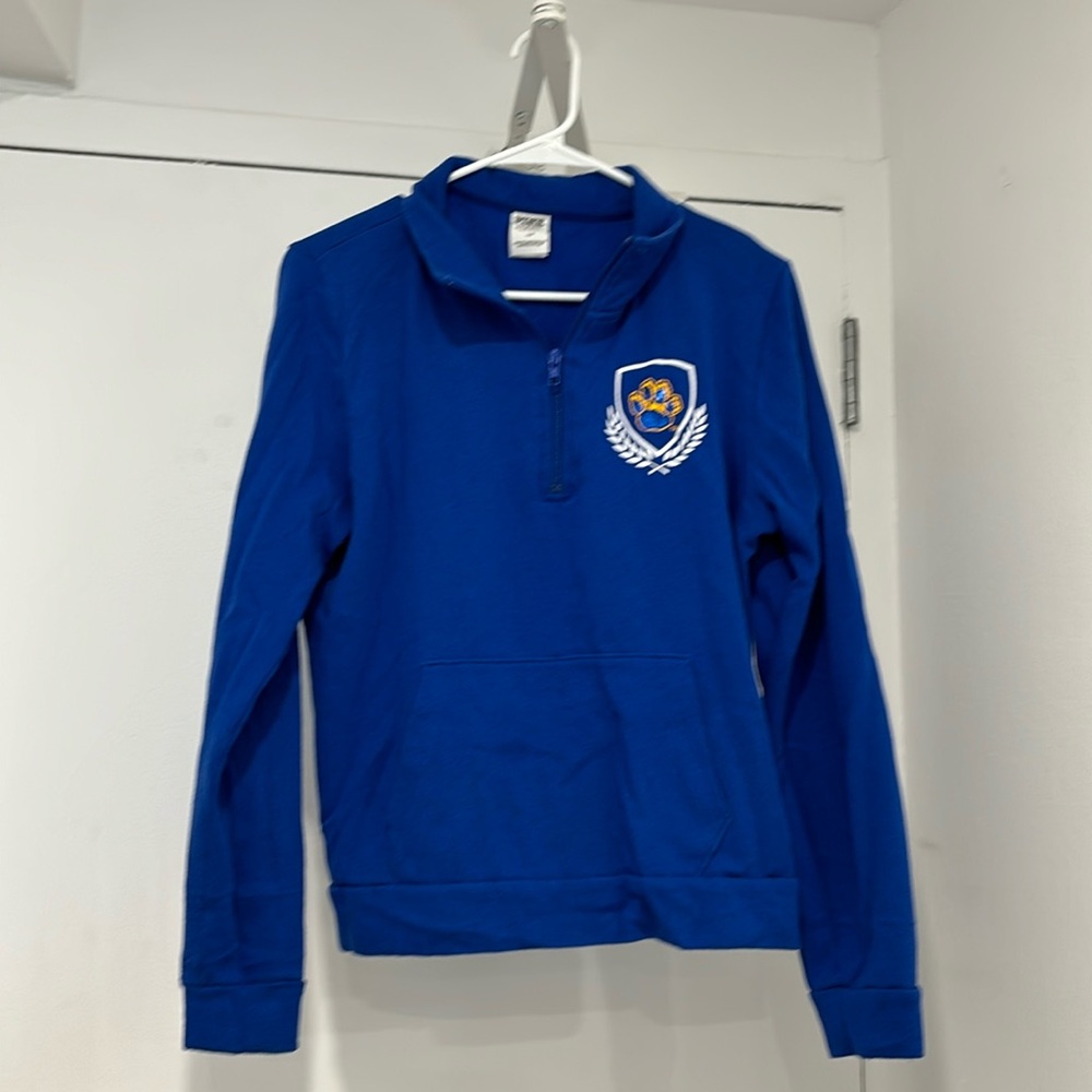 Pitt panthers VS pink quarter zip